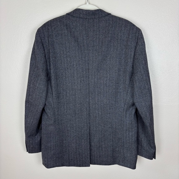 Lauren Ralph Lauren 2 Button 100% Wool Blazer Multicolored Men’s Size 42R - Picture 4 of 7